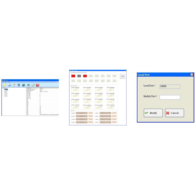 M2M-RTU ICP DAS USA INC  Fertige Einheiten für HF-Empfänger, Sender und Transceiver